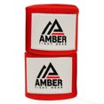 thumbnail image 1 of Mexican Style 200 Inch Elastic Handwraps - Breathable, Durable, Machine Washable for MMA, Boxing, Kickboxing, Muay Thai, Red, Sold as a Pair, 1 of 7