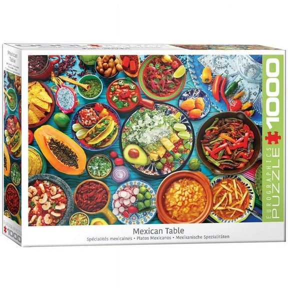EuroGraphics Mexican Table 1000 Piece Puzzle for Adults