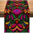 thumbnail image 1 of Mexican Table Runner for Day of The Dead Cinco de Mayo Mexico Let''s Fiesta Party Decoration Home Kitchen Dining Room Table Decor 71Inches Long, 1 of 5
