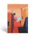 thumbnail image 1 of Mexican Themed Alley to Beach Blank Note Card - 10 Note Cards with Envelopes - 1, 1 of 4