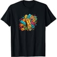 thumbnail image 1 of Mexican Train Dominoes Score T-Shirt, 1 of 4