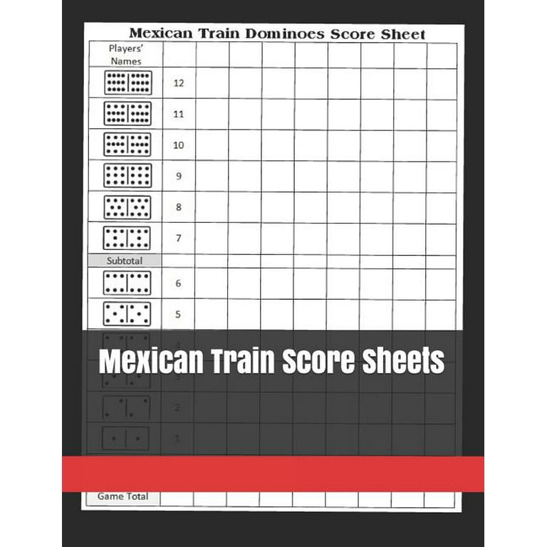 mexican-train-score-sheets-mexican-train-dominoes-score-sheet-dominos-score-game-record-book-scoring-pad-for-dominoes-chicken-foot-dominoes-game-score-sheets-scoring-pad-for-mexican for Free Printable Dominoes Score Sheet Mexican Train Score Sheets : Mexican Train Dominoes Score Sheet - Dominos Score Game Record Book - Scoring Pad for Dominoes - Chicken Foot Dominoes Game Score Sheets Scoring Pad for Mexican for Free Printable Dominoes Score Sheet