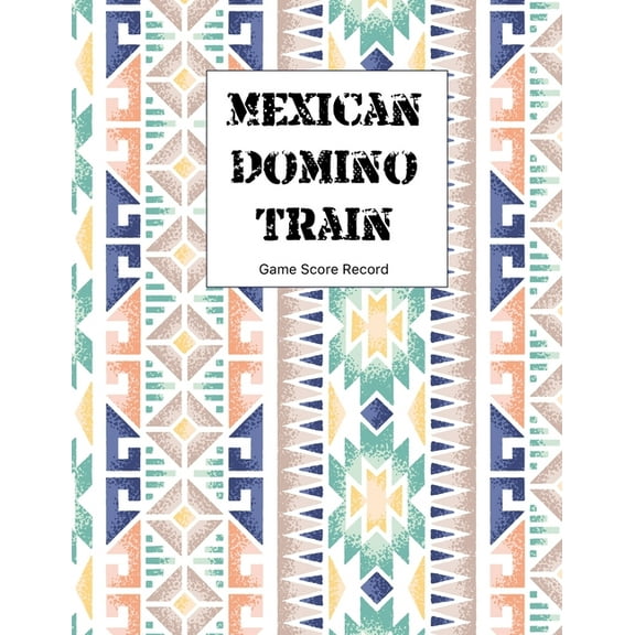 Mexican domino train game Score Record: large size pads were great. Mexican Train Score Record Dominoes Scoring Game Record Level Keeper Book