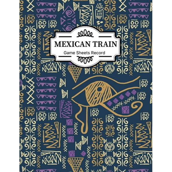 Mexican train Game Sheets Record: large size pads were great. Mexican Train Score Record Dominoes Scoring Game Record Level Keeper Book, (Paperback)