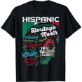 thumbnail image 1 of Mexicana Hispanic Heritage Month Mexican Women Latina T-Shirt Black Medium, 1 of 4