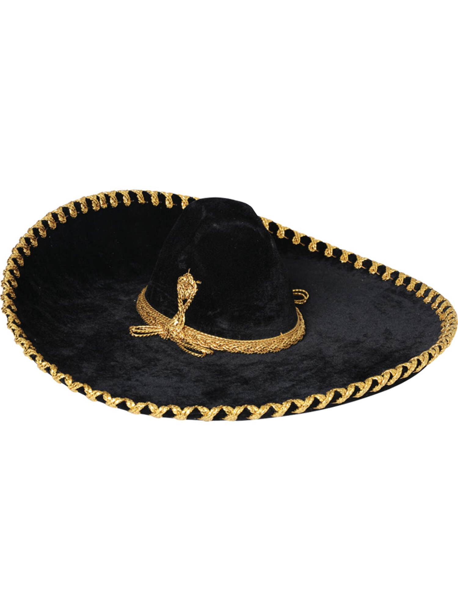 Adult Mexican Charro Hat Velvet Red/Silver 600210 main image 1