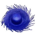 thumbnail image 1 of Mexicanos Sombrero Hat, Handmade Straw Hat, Hawaiian Styles Dress Up Props Straw Hat with Ripped Brim, 1 of 9