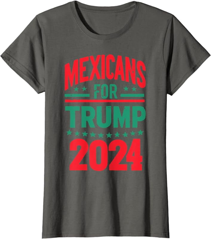 Mexicans For Trump 2024 Nurses Support Trump 2024 T-Shirt - Walmart.com