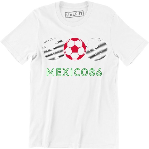 Mexico 86 Logo 80s Football Retro World Cup Maradona Cool Gift 125 T-Shirt