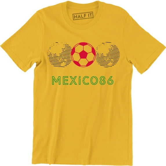 Mexico 86 Logo 80s Football Retro World Cup Maradona Cool Gift 125 T-Shirt