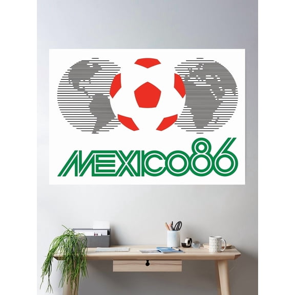 Mexico 86 Poster , Poster Print Only