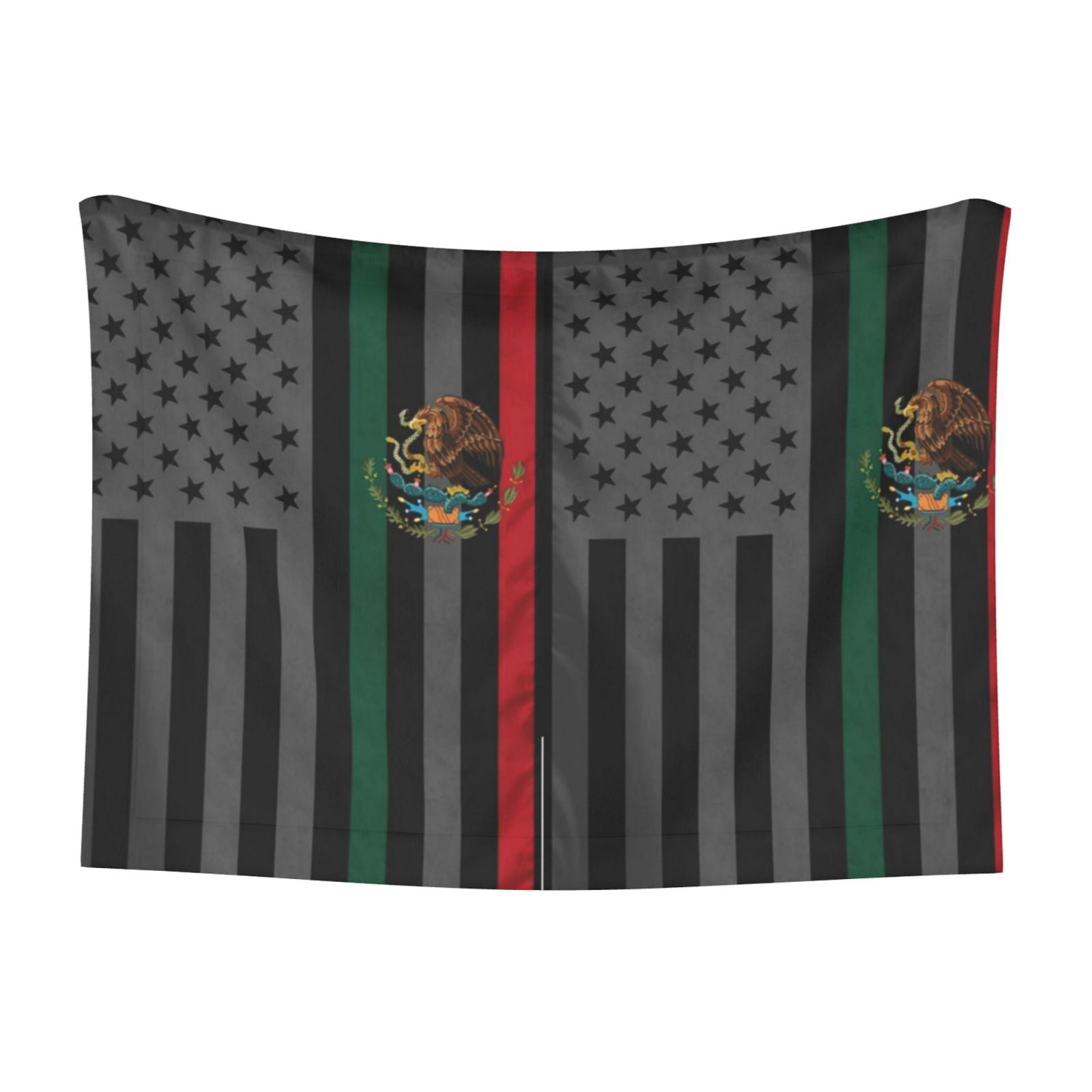 Mexico-America-Flag Dog Blanket Soft Warm Flannel Cat Blanket Great Pet Throw for Cats Puppy Small Medium Large Dog