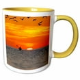 thumbnail image 1 of 3drose, Mexico, Baja, Sea of Cortez. Sea Kayaker - Sa13 Glu0053 - Gary Luhm, 15oz Two-tone Yellow Mug, 1 of 6
