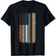 thumbnail image 1 of Mexico Blanket Mexican Serape Flag T-Shirt, 1 of 4