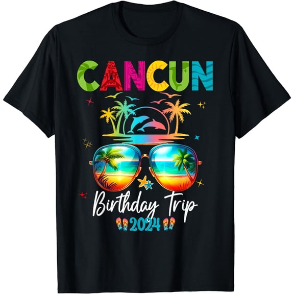Mexico Cancun Vacation Group 2024 T-Shirt