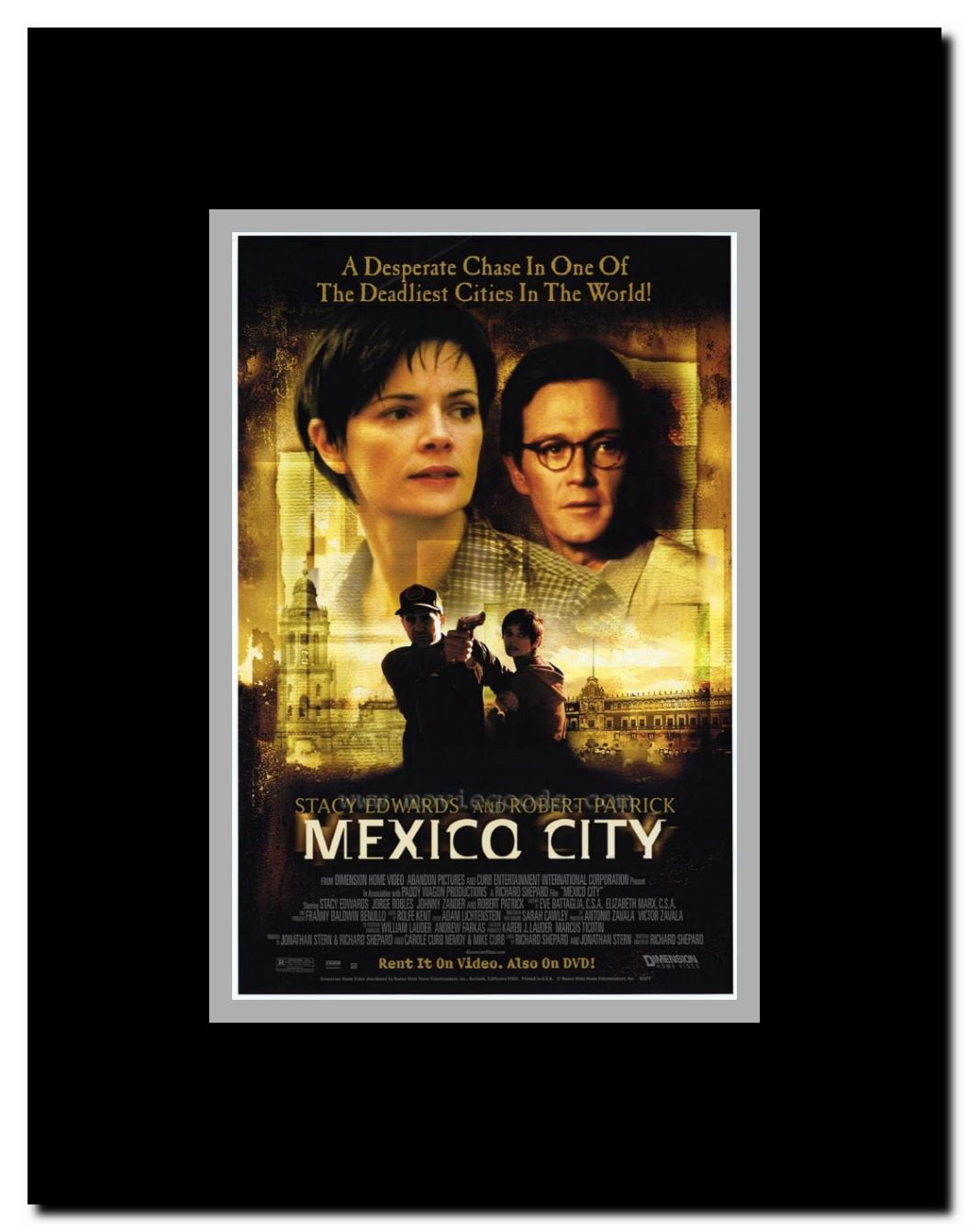 Mexico City Framed Movie Poster
