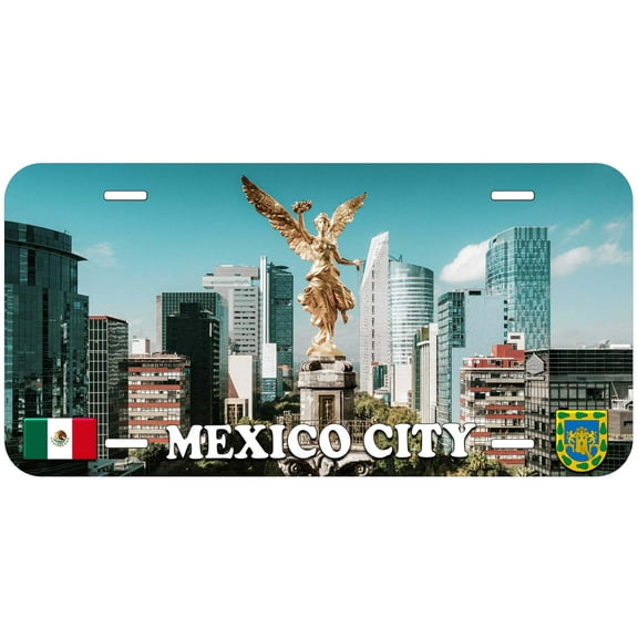 Mexico City MXTAG01 Novelty Car License Plate