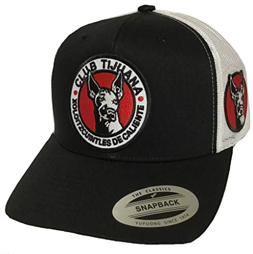 El Borracho Y El Gallo Trucker Hat - Black & White Mesh Snapback Cap, Yupoong Authentic