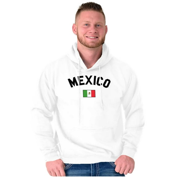 Mexico Country Flag Soccer Fan Pride Hoodie Sweatshirt Women Men Brisco Brands M