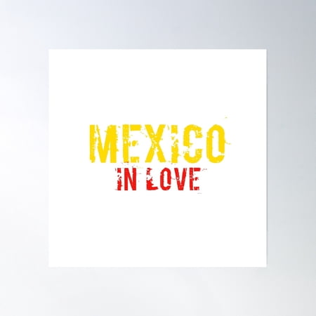 Mexico Design Poster Wall Art, Modern Wall Decor, 16x16 UNFRAMED