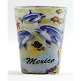 thumbnail image 1 of Mexico Dolphins Shot Glass, 1 of 3