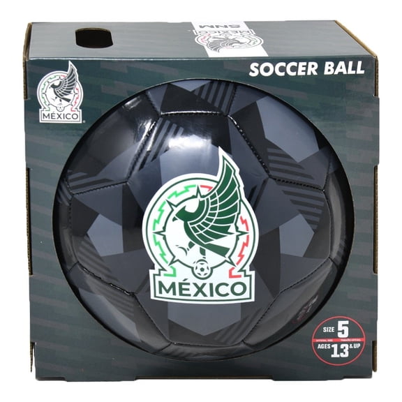 Mexico Federation FMF Soccer Ball Size 5 BG Mexico(Black)