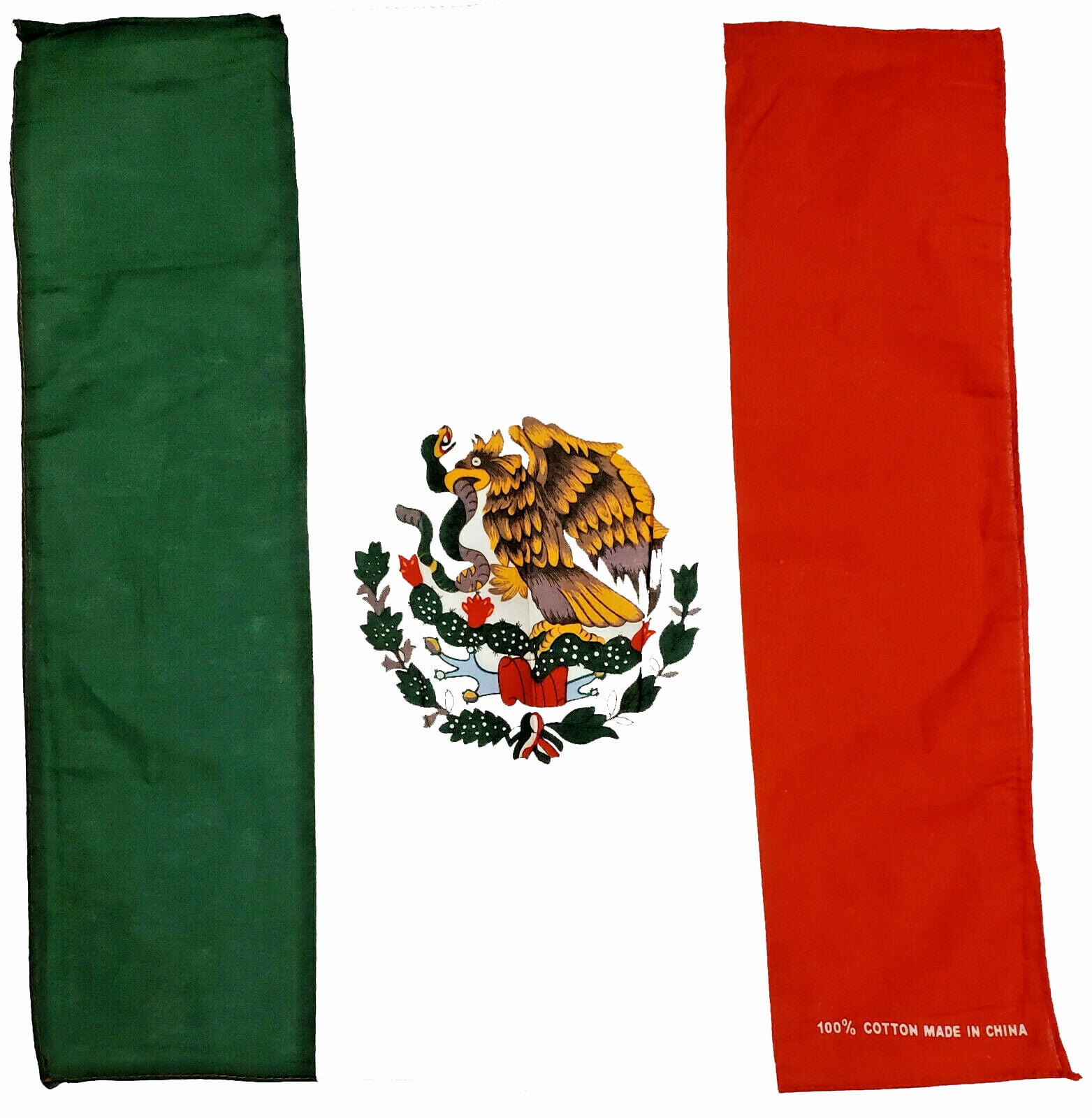 Mexico Flag Bandana 22 x 20