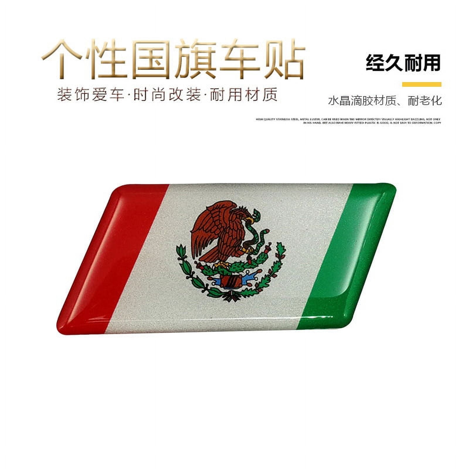 Mexico Flag Decal Sticker Mexican Flag Car Decal Car Window Sticker Car