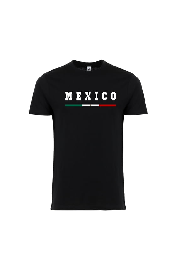 Mexico Flag Graphic T-Shirt WC 2026 – Unisex Fan Apparel Tee - Black - XL