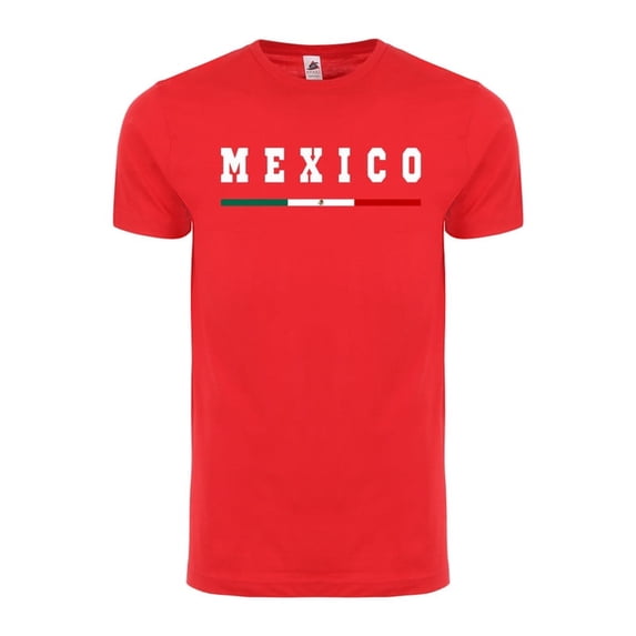 Mexico Flag Graphic T-Shirt WC 2026 – Unisex Fan Apparel Tee - Red - S