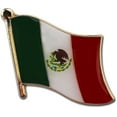 thumbnail image 1 of Mexico Flag Lapel Pin, 1 of 2