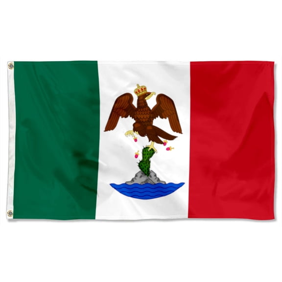 Mexico Flag Mexican Empire 1821-b Polyester 3x5 FT banner
