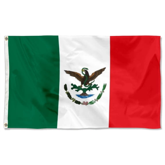 Mexico Flag Mexican Empire 1893 Polyester 3x5 FT banner