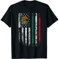 thumbnail image 1 of Mexico Flag Shirt Gift 4th Of July USA American Mexican Flag T-Shirt, 1 of 4