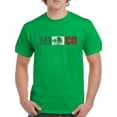 thumbnail image 1 of Mexico Flag W Coat Of Arms. T-Shirt Men -Smartprints Designs, Male 3X-Large, 1 of 4
