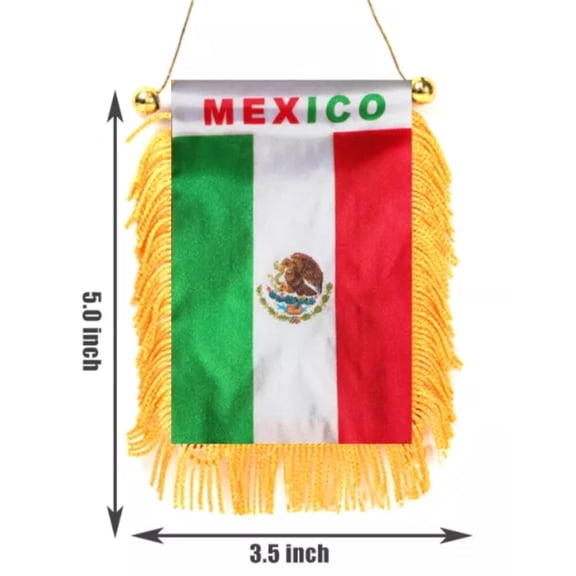 Mexico Mini Banner Flag