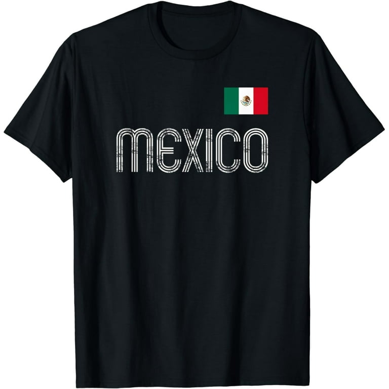 Mexico Football Soccer Retro Vintage Style T-Shirt