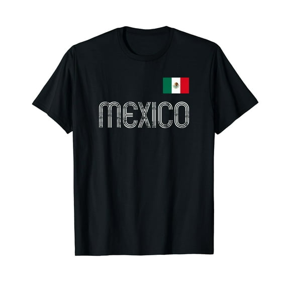 Mexico Football Soccer Retro Vintage Style T-Shirt