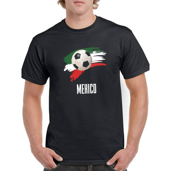 Mexico Football Soccer T-Shirt Men -Smartprints Designs, Male x-Large