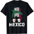 thumbnail image 1 of Mexico Gift Tijuana Mexican Hispanic Pride Poncho Aztec T-Shirt, 1 of 4