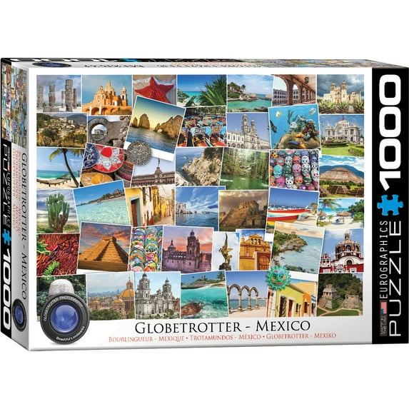 Mexico - Globetrotter 1000-Piece Puzzle