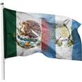 thumbnail image 1 of Mexico Guatemala Flag Mexican Guatemala Outdoor Indoor Flag, 1 of 5