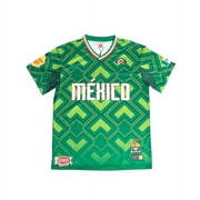 Mexico International Team Men's Headgear Classics 1990 World Cup Soccer Jersey (Medium, Green)