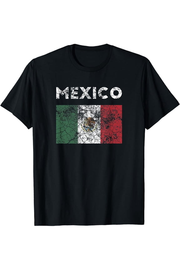 Mexico Jersey Vintage - Futbol Soccer Flag Fan Gift T-Shirt