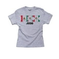 thumbnail image 1 of Mexico Judo - Olympic Games - Rio - Flag Boy's Cotton Youth Grey T-Shirt, 1 of 2