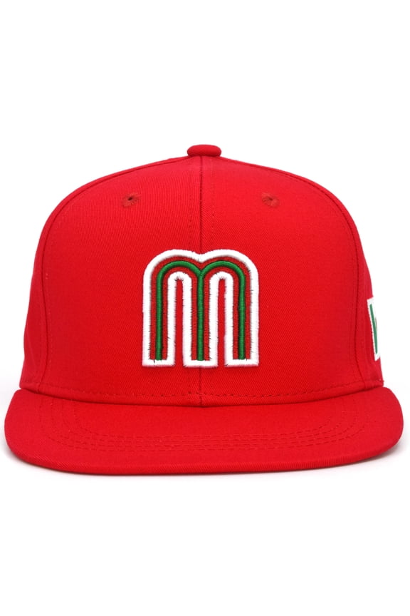 Mexico Kids Cotton Snapback Hats Boys Flag Toddler Embroidery Caps
