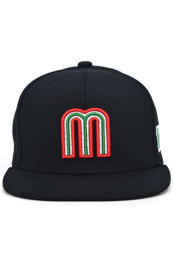 Mexico Kids Cotton Snapback Hats Boys Flag Toddler Embroidery Caps