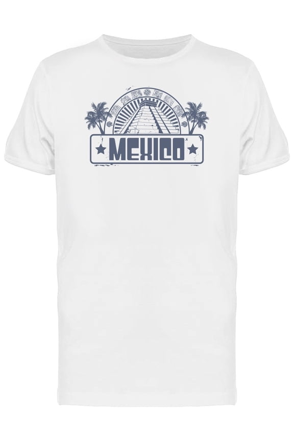 Mexico Landscape Logo T-Shirt Men -Image by Shutterstock, Male XX-Large