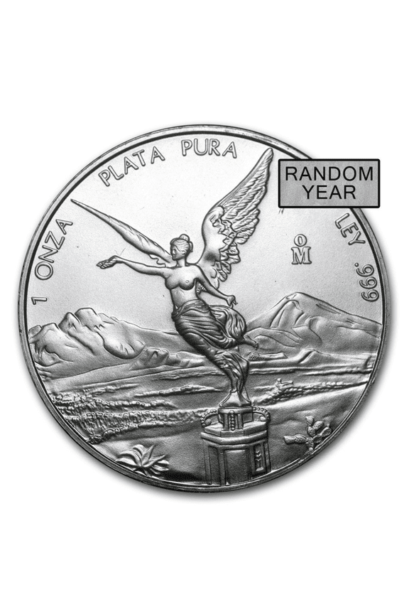 Mexico Libertad 1 oz Silver Coin BU Random Year