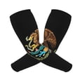 thumbnail image 1 of Mexico Logo Compression Sports Arm Sleeve Baseball Football Basketball For Men And Women, 1 of 6